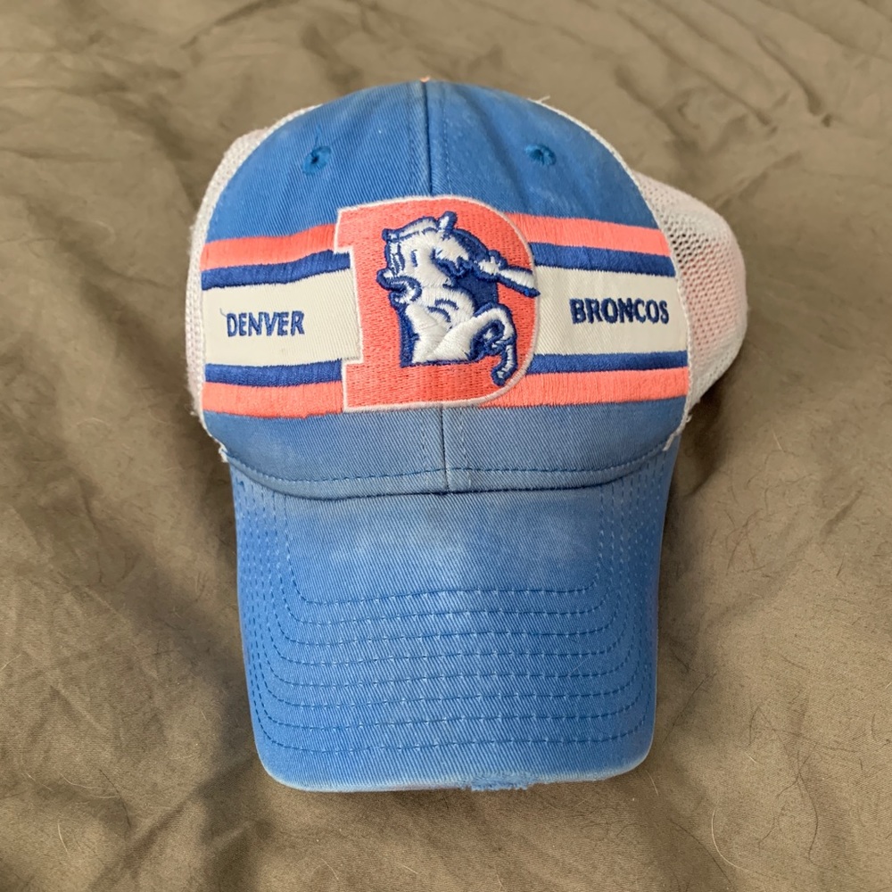 ISO!!! Retro Reebok Broncos hat